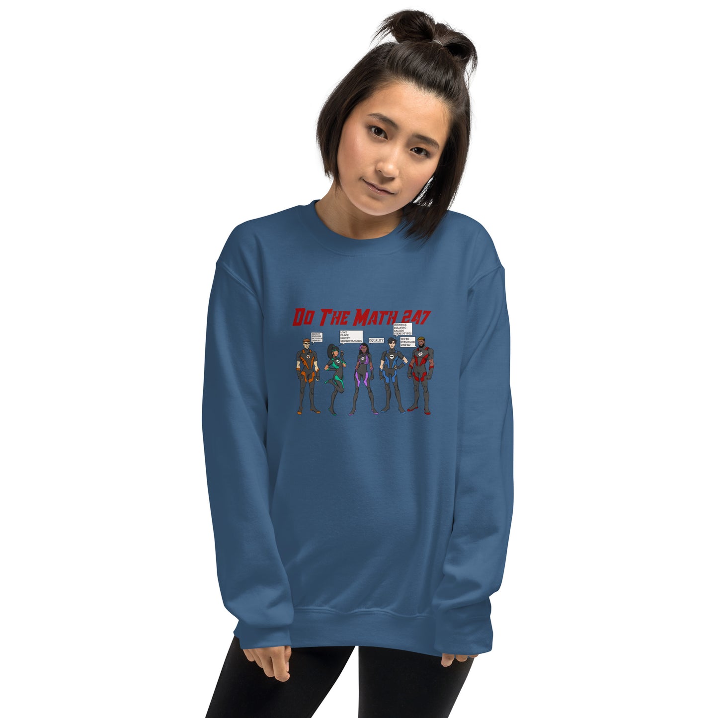 Superheroes Unisex Sweatshirt