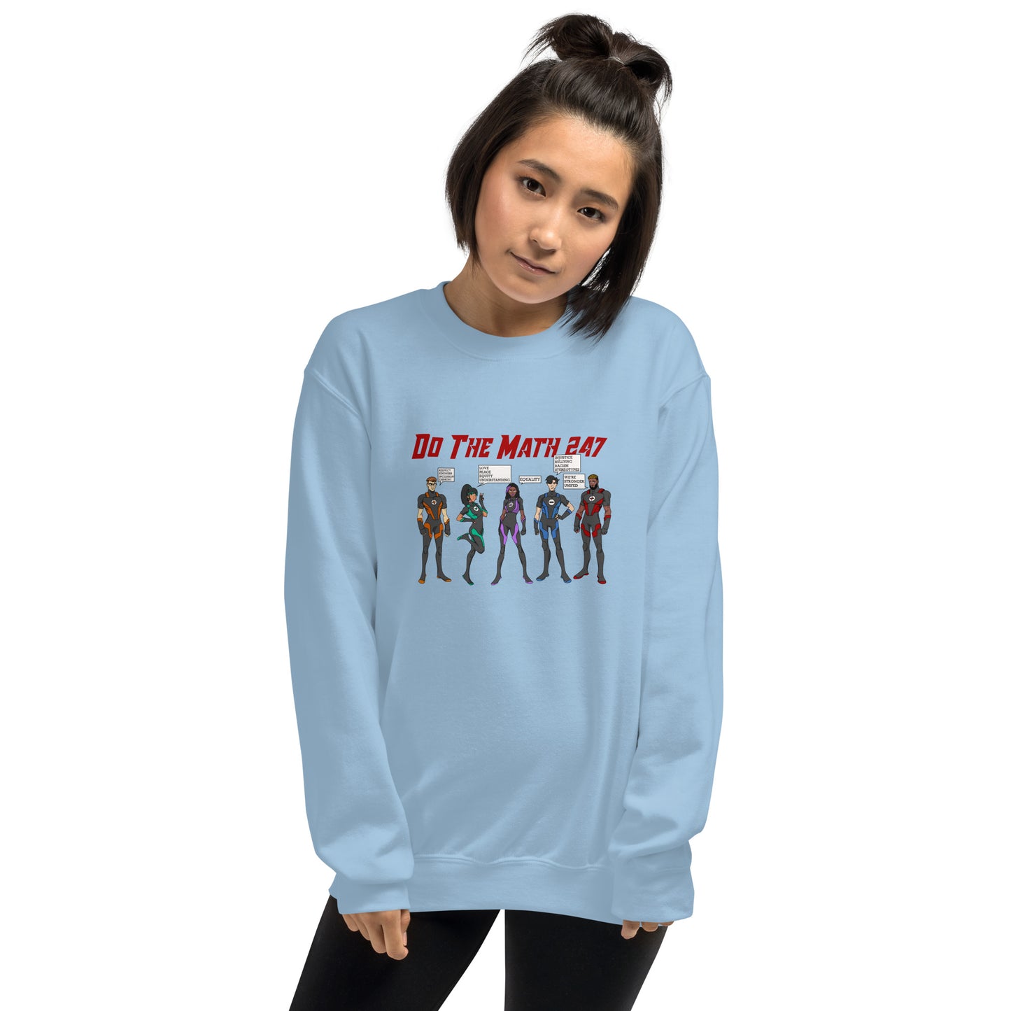 Superheroes Unisex Sweatshirt