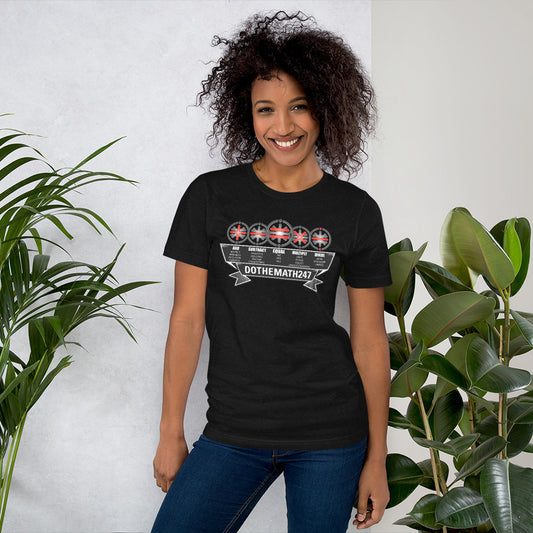 MATH 101 Unisex t-shirt