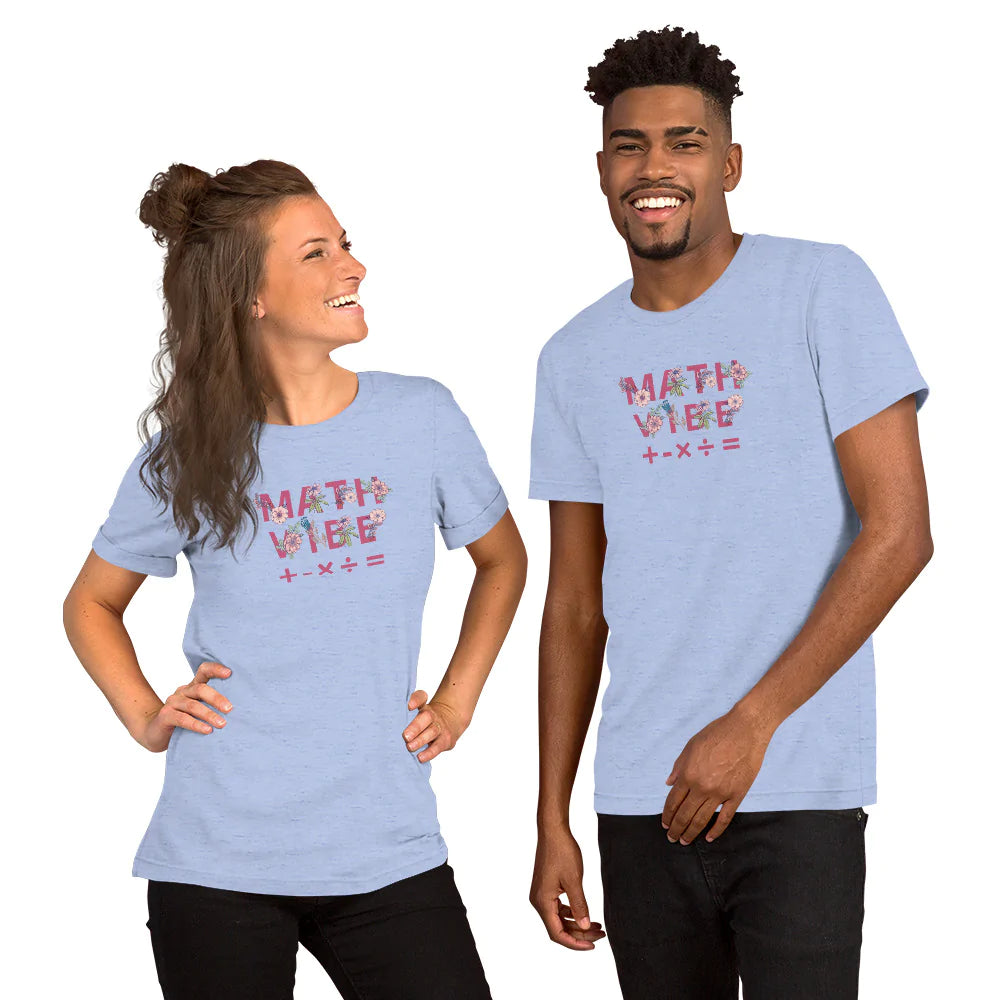 Math Vibe Unisex t-shirt