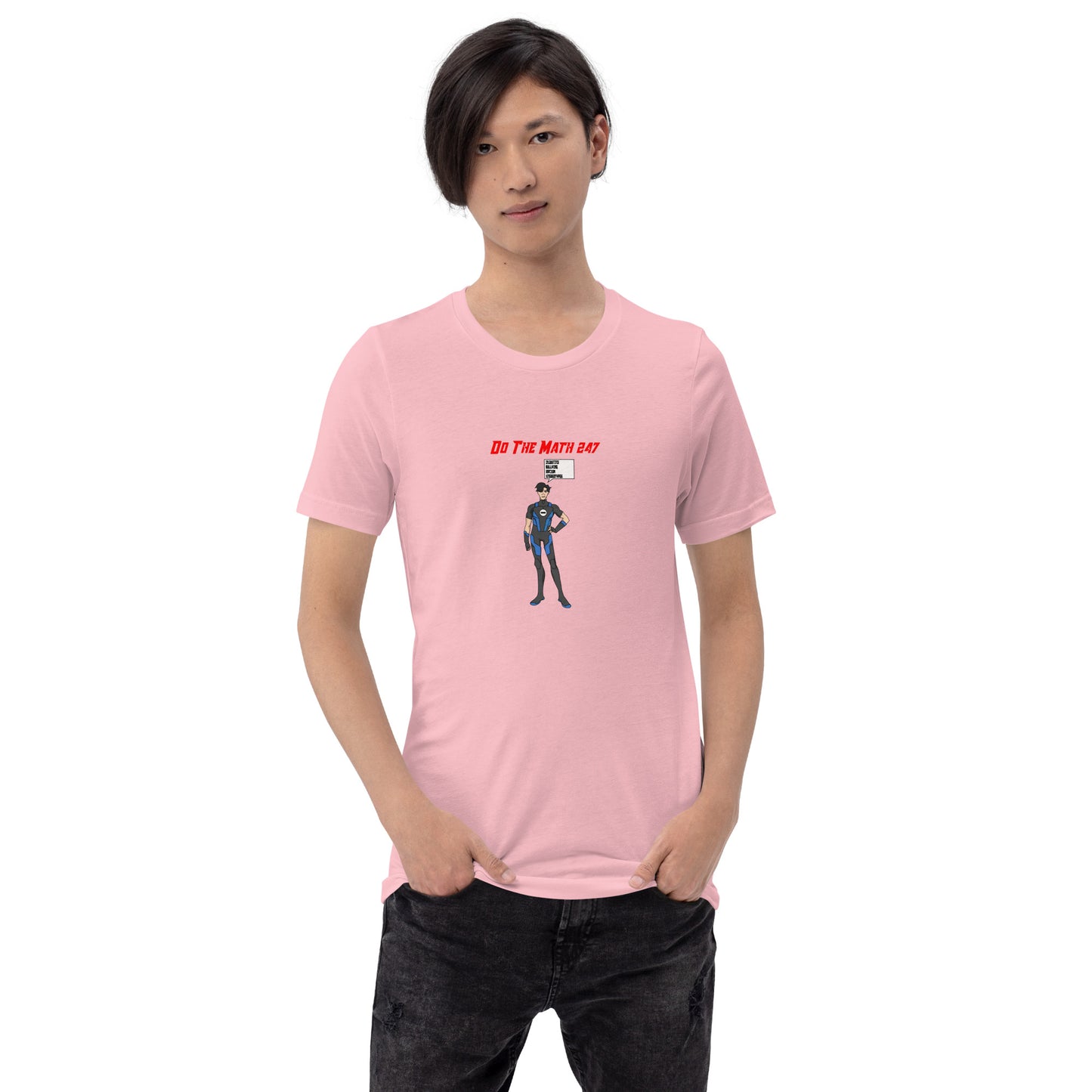 Superhero "Subtraction" Unisex t-shirt