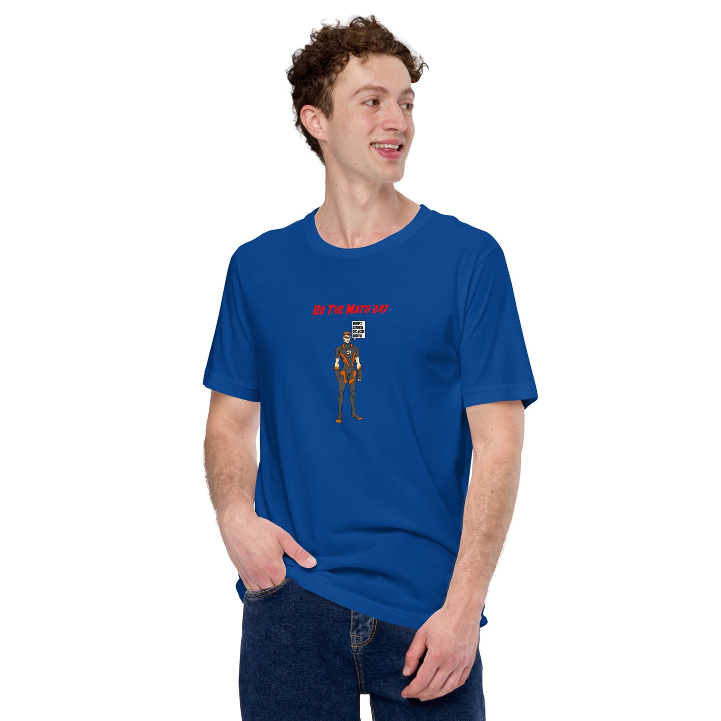 Superhero "Addition" Unisex t-shirt