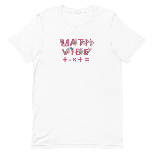 Math Vibe Unisex t-shirt