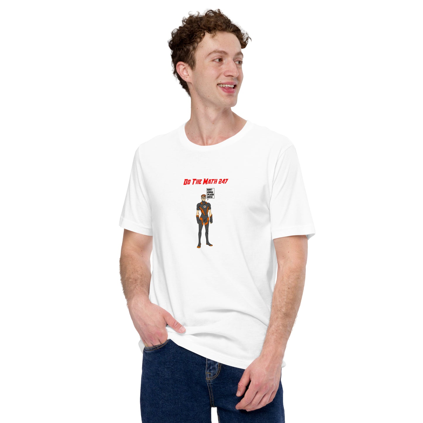 Superhero "Addition" Unisex t-shirt