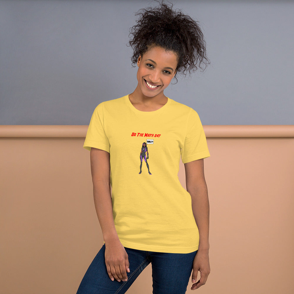 Superhero "Equality" Unisex t-shirt