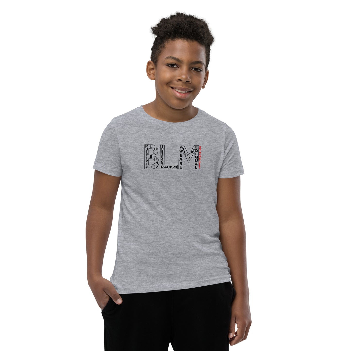 YOUTH DO THE MATH 247 BLM / Short Sleeve t-shirt