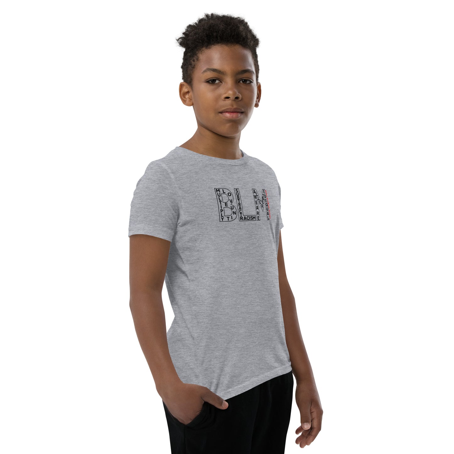 YOUTH DO THE MATH 247 BLM / Short Sleeve t-shirt