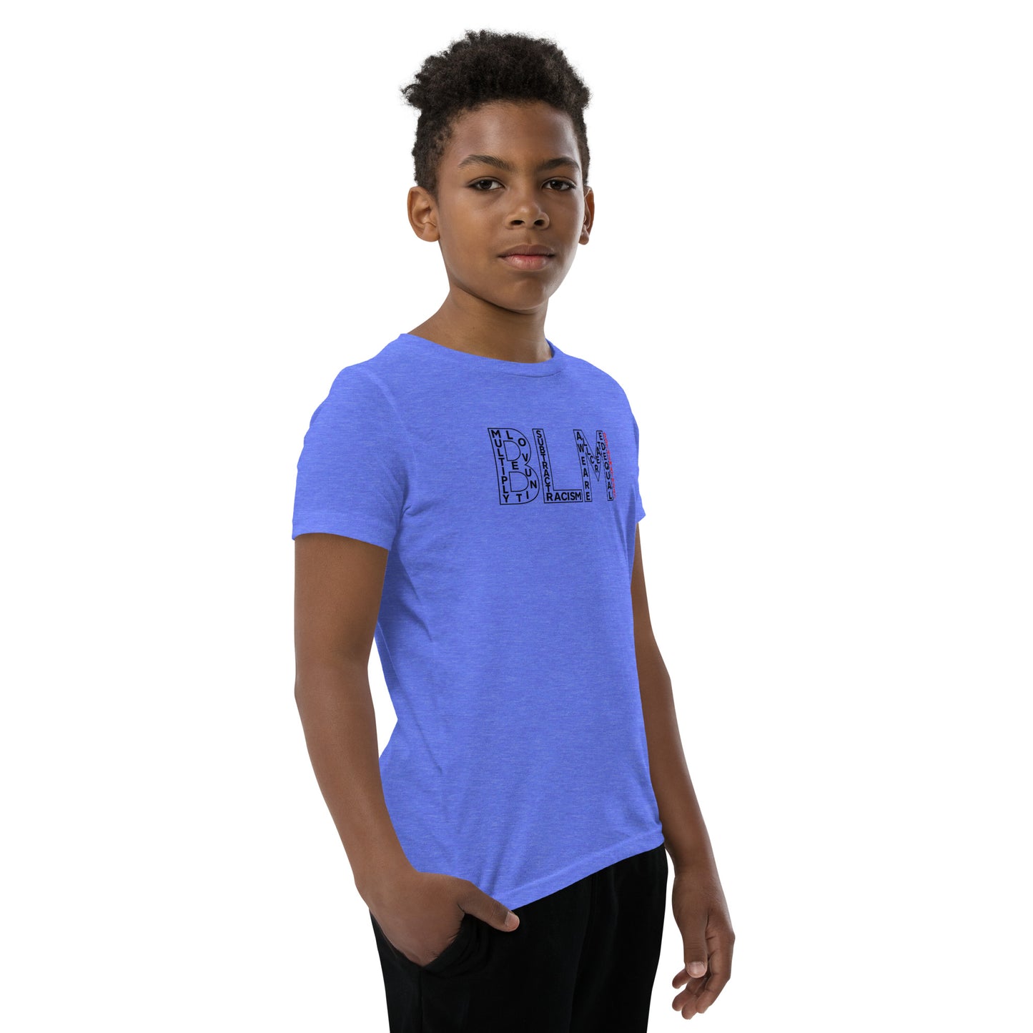 YOUTH DO THE MATH 247 BLM / Short Sleeve t-shirt