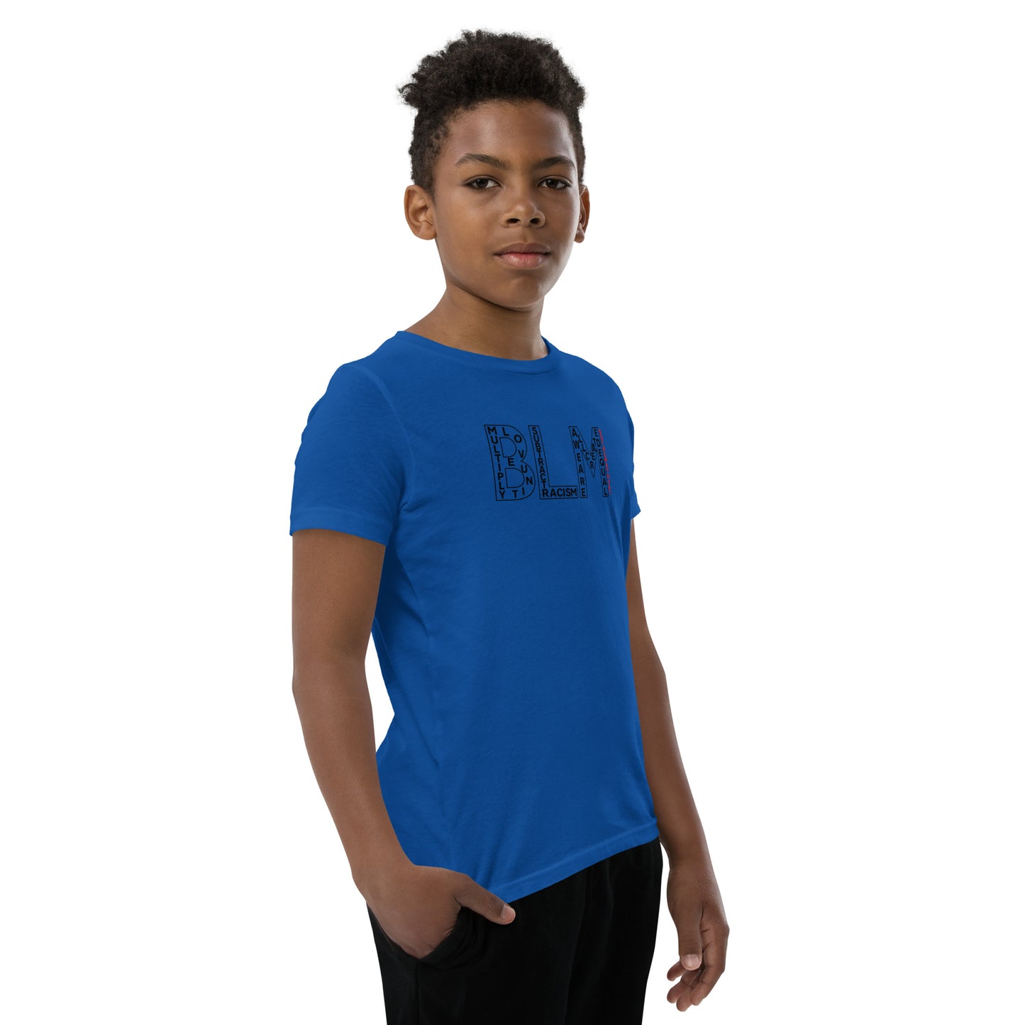 YOUTH DO THE MATH 247 BLM / Short Sleeve t-shirt