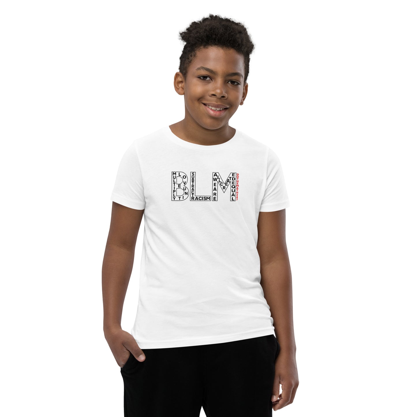 YOUTH DO THE MATH 247 BLM / Short Sleeve t-shirt